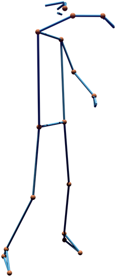 3D-скелет в реальном времени